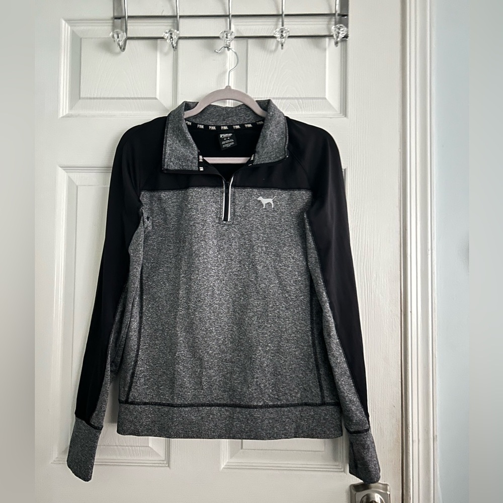 Pink (Victoria Secret) Workout top/sweatshirt size M
